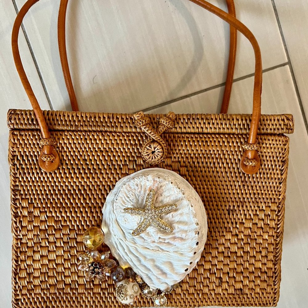 Bags from Bali and designed and bedazzled by me